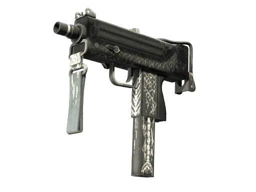 MAC-10 | Whitefish (Battle-Scarred)