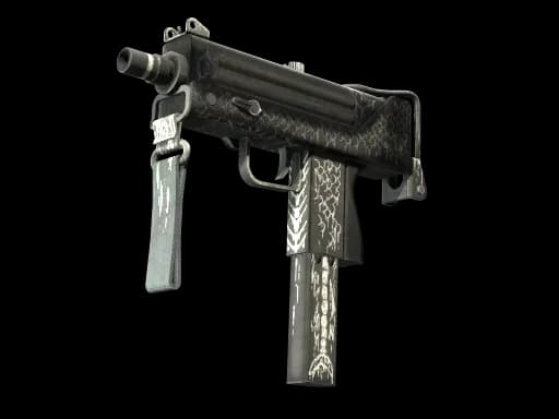 MAC-10 | Whitefish (Battle-Scarred)