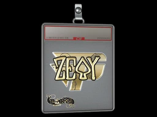 Sticker Slab | zevy (Gold) | Paris 2023