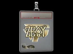 Sticker Slab | zevy (Gold) | Paris 2023