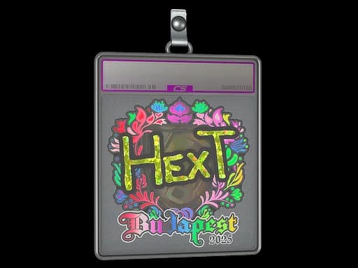 Sticker Slab | HexT (Holo) | Budapest 2025