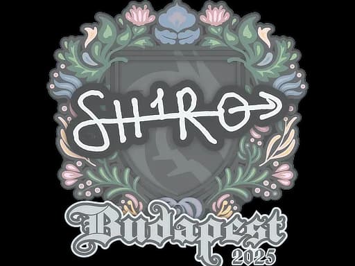 Sticker | sh1ro | Budapest 2025