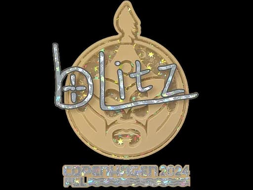 Sticker | bLitz (Glitter) | Copenhagen 2024