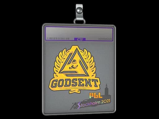 Sticker Slab | GODSENT (Holo) | Stockholm 2021