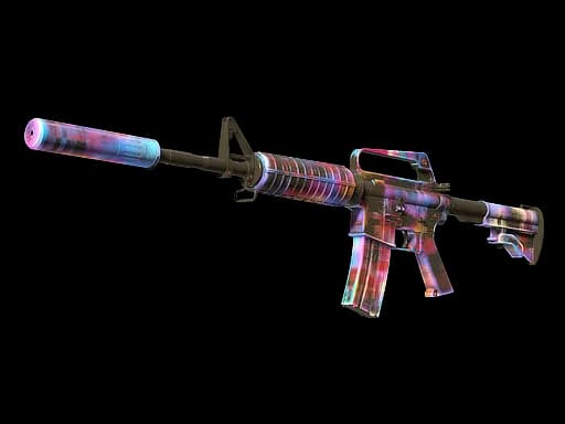M4A1-S | Glitched Paint (Minimal Wear)
