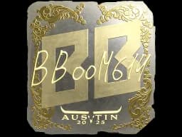 Sticker | Boombl4 (Gold) | Austin 2025