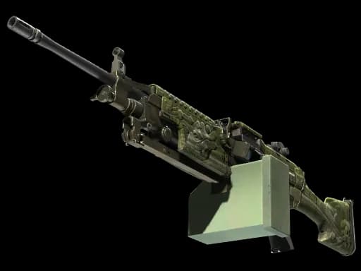 StatTrak™ M249 | Aztec (Battle-Scarred)