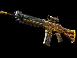 StatTrak™ SG 553 | Colony IV (Minimal Wear)