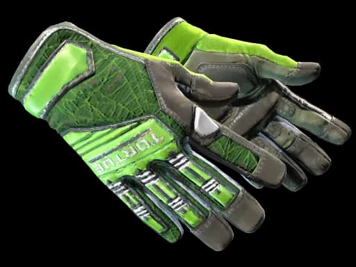 ★ Specialist Gloves | Emerald Web (Well-Worn)
