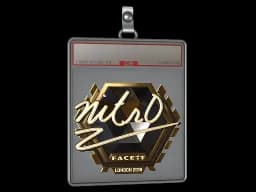 Sticker Slab | nitr0 (Gold) | London 2018