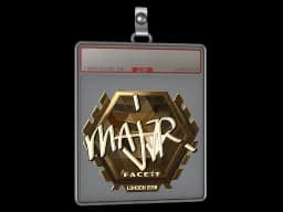 Sticker Slab | MAJ3R (Gold) | London 2018