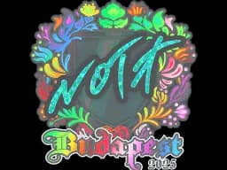 Sticker | nota (Holo) | Budapest 2025