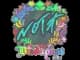Sticker | nota | Budapest 2025 CS2 skin