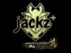 Sticker | JaCkz (Gold) | Antwerp 2022 CS2 skin