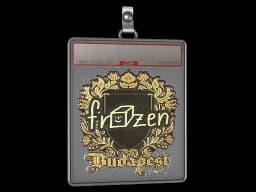Sticker Slab | frozen (Gold) | Budapest 2025