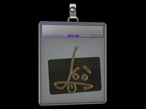 Sticker Slab | Hello SG 553 (Gold)