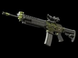SG 553 | Lush Ruins CS2 skin