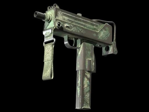 MAC-10 | Surfwood (Battle-Scarred)