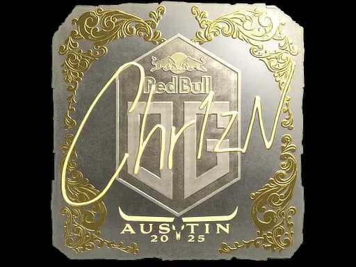 Sticker | Chr1zN (Gold) | Austin 2025