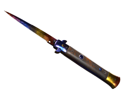 ★ StatTrak™ Stiletto Knife | Marble Fade (Factory New)