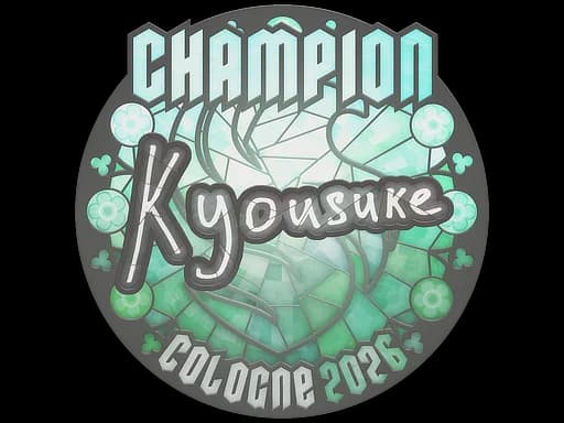 Sticker | kyousuke (Champion) | Cologne 2026