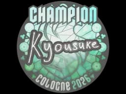 Sticker | kyousuke (Champion) | Cologne 2026