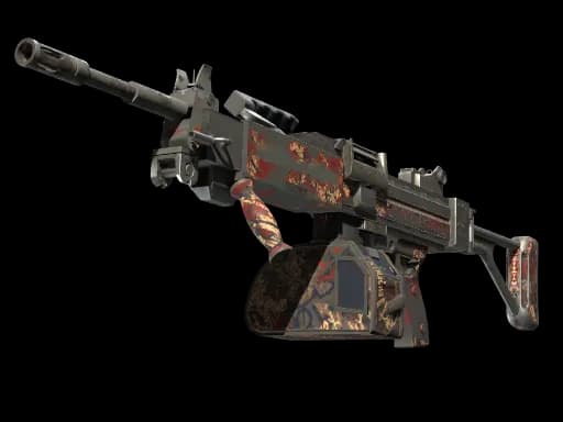 Negev | Phoenix Stencil (Battle-Scarred)