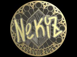 Sticker | NEKiZ (Gold) | Cologne 2026