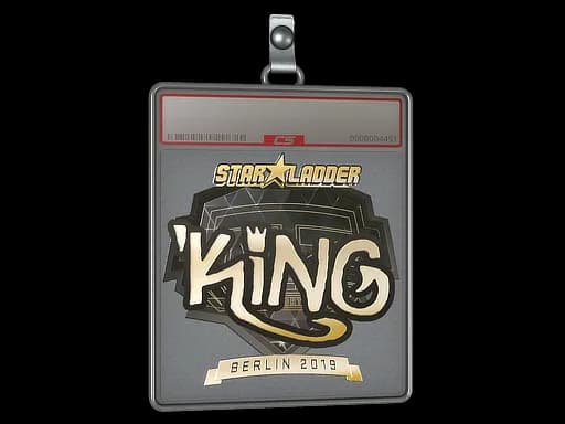 Sticker Slab | kNgV- (Gold) | Berlin 2019