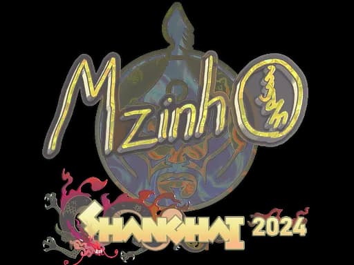 Sticker | mzinho (Holo) | Shanghai 2024