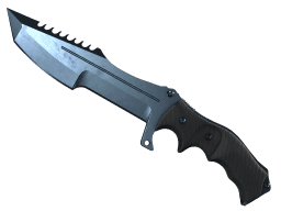 ★ StatTrak™ Huntsman Knife | Blue Steel (Well-Worn)