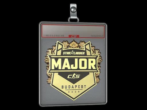 Sticker Slab | StarLadder (Gold) | Budapest 2025