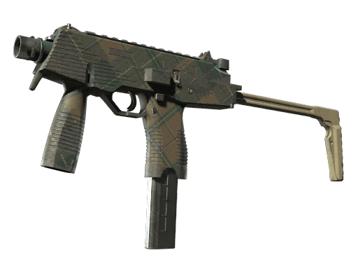 MP9 | Green Plaid (Field-Tested)