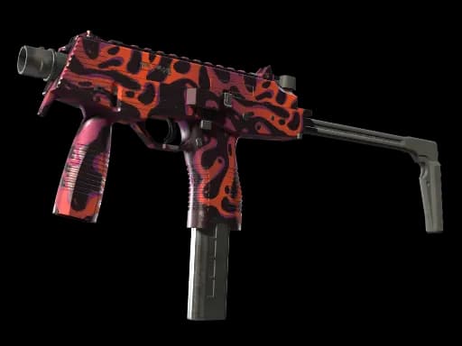 StatTrak™ MP9 | Ruby Poison Dart (Minimal Wear)