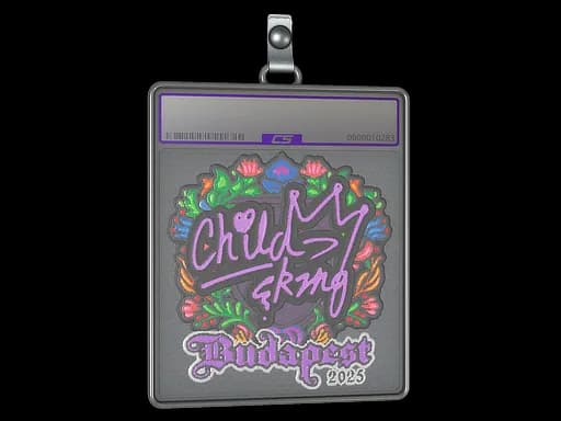 Sticker Slab | ChildKing (Embroidered) | Budapest 2025