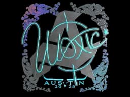 Sticker | woxic (Holo) | Austin 2025