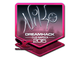 Sticker | NiKo (Foil) | Cluj-Napoca 2015