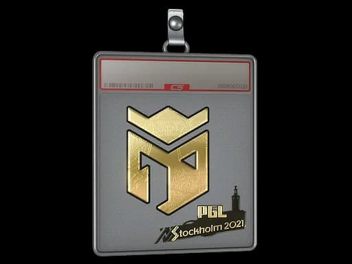 Sticker Slab | Entropiq (Gold) | Stockholm 2021