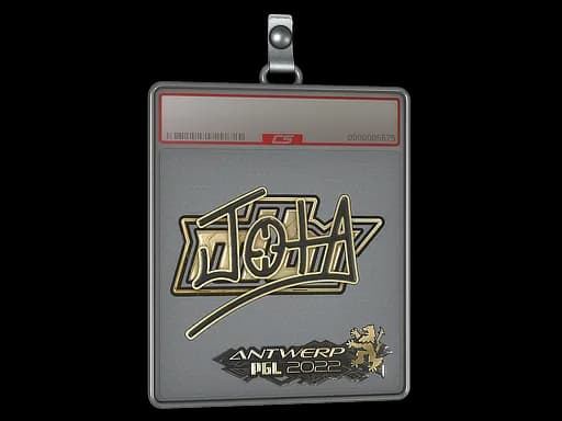 Sticker Slab | JOTA (Gold) | Antwerp 2022