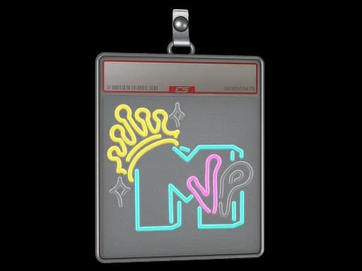 Sticker Slab | Neon MVP (Lenticular)