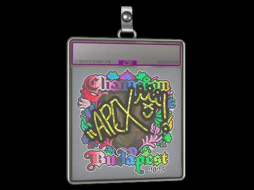 Sticker Slab | apEX (Holo, Champion) | Budapest 2025