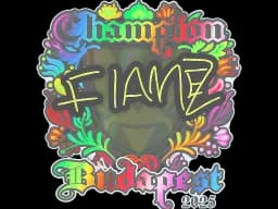 Sticker | FlameZ (Holo, Champion) | Budapest 2025