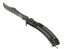 ★ Butterfly Knife | Safari Mesh (Battle-Scarred)