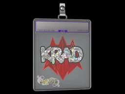 Sticker Slab | Krad (Glitter) | Paris 2023