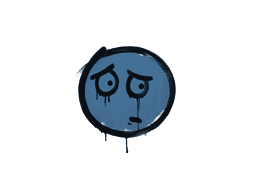 Sealed Graffiti | Worry (Monarch Blue)