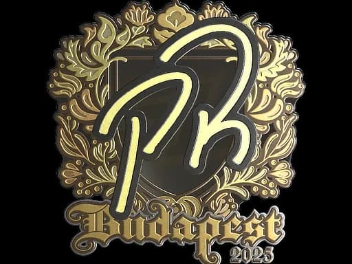 Sticker | PR (Gold) | Budapest 2025
