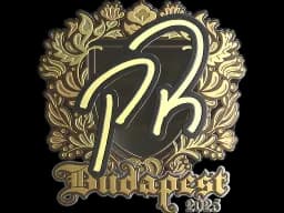 Sticker | PR (Gold) | Budapest 2025