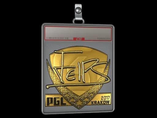 Sticker Slab | felps (Gold) | Krakow 2017