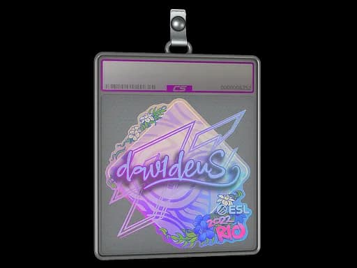 Sticker Slab | dav1deuS (Holo) | Rio 2022