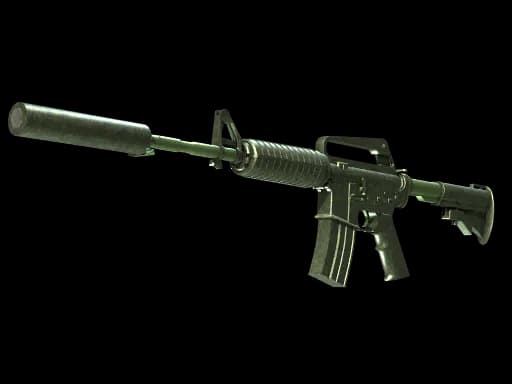 M4A1-S | Moss Quartz (Minimal Wear)